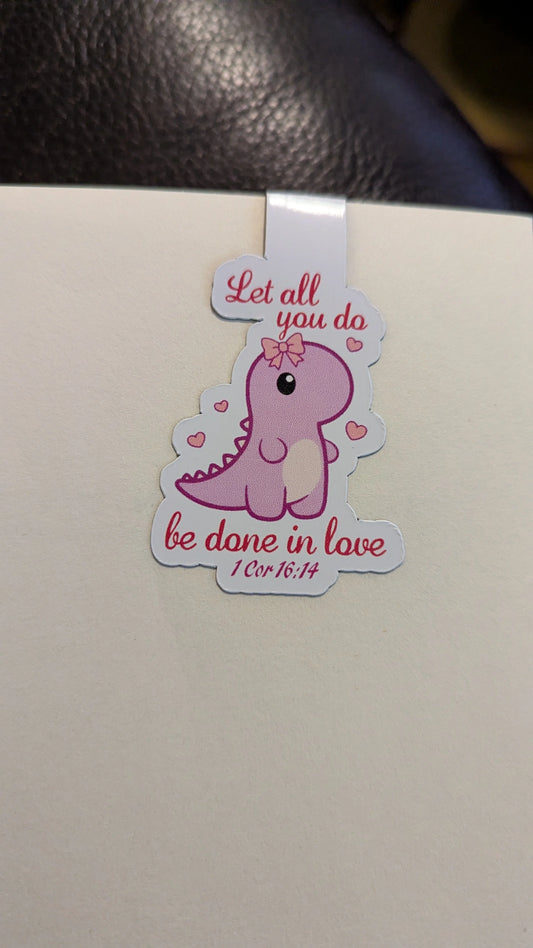 Let all you do be done in love