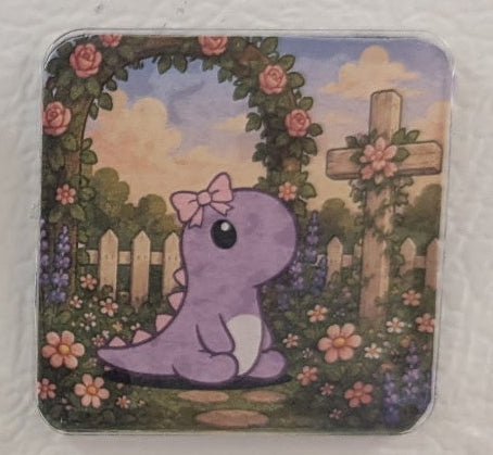 Gracie fridge magnet